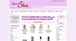Desktop Screenshot of profumeriasilvia.com
